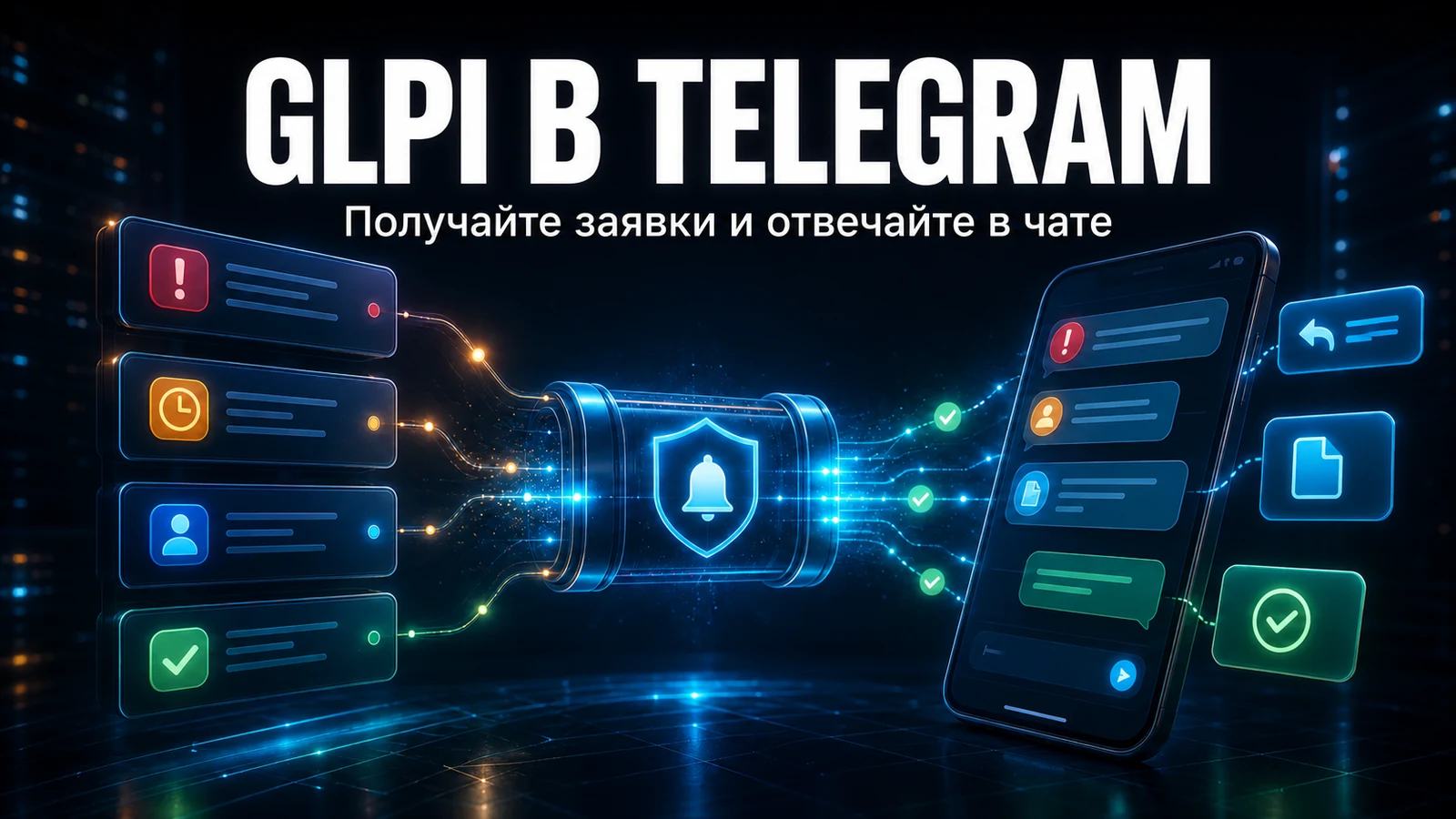 Уведомления GLPI в Telegram: пошаговое руководство по Telegram Bot (бесплатно)