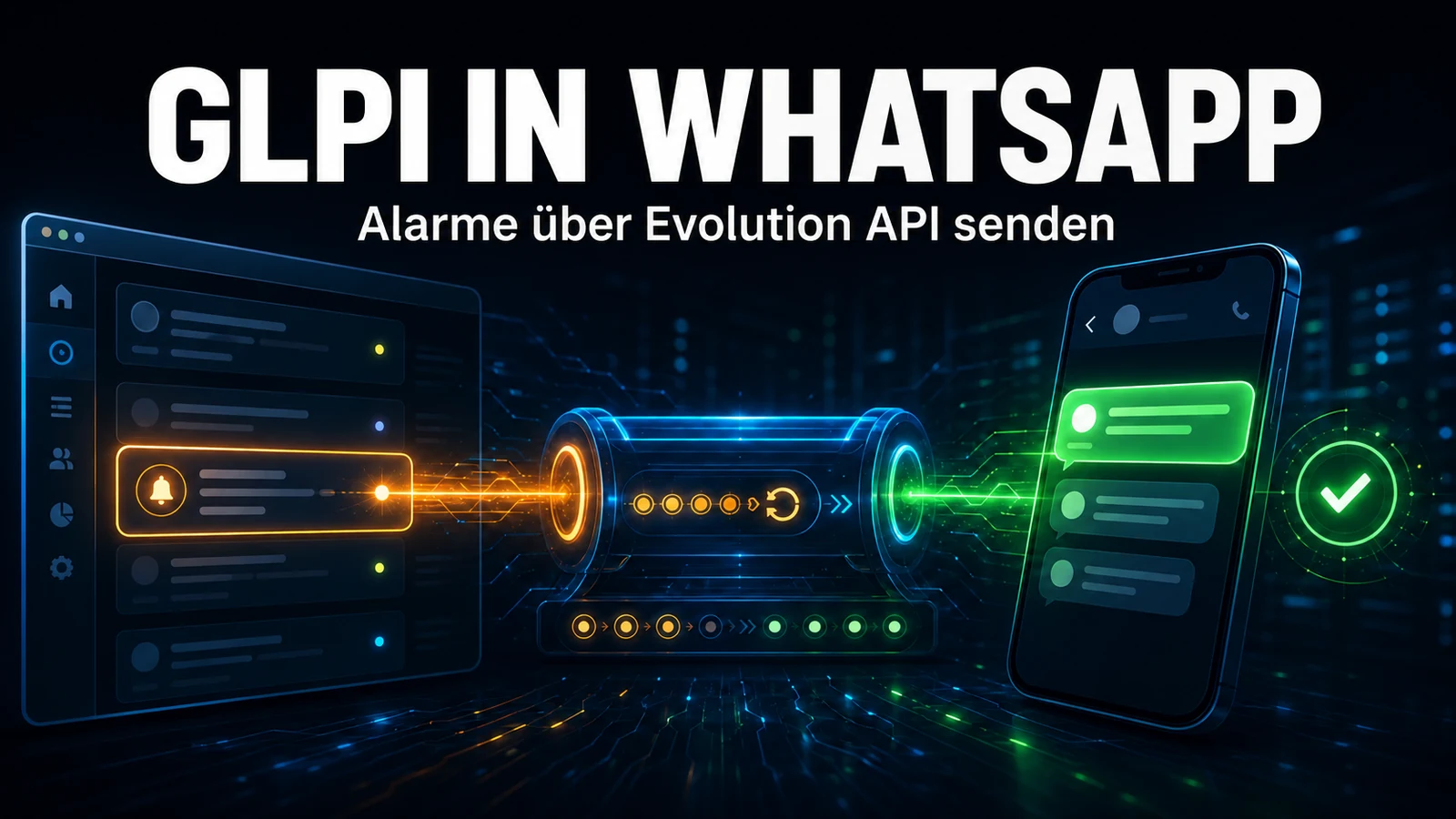 GLPI-Benachrichtigungen per WhatsApp mit der Evolution API