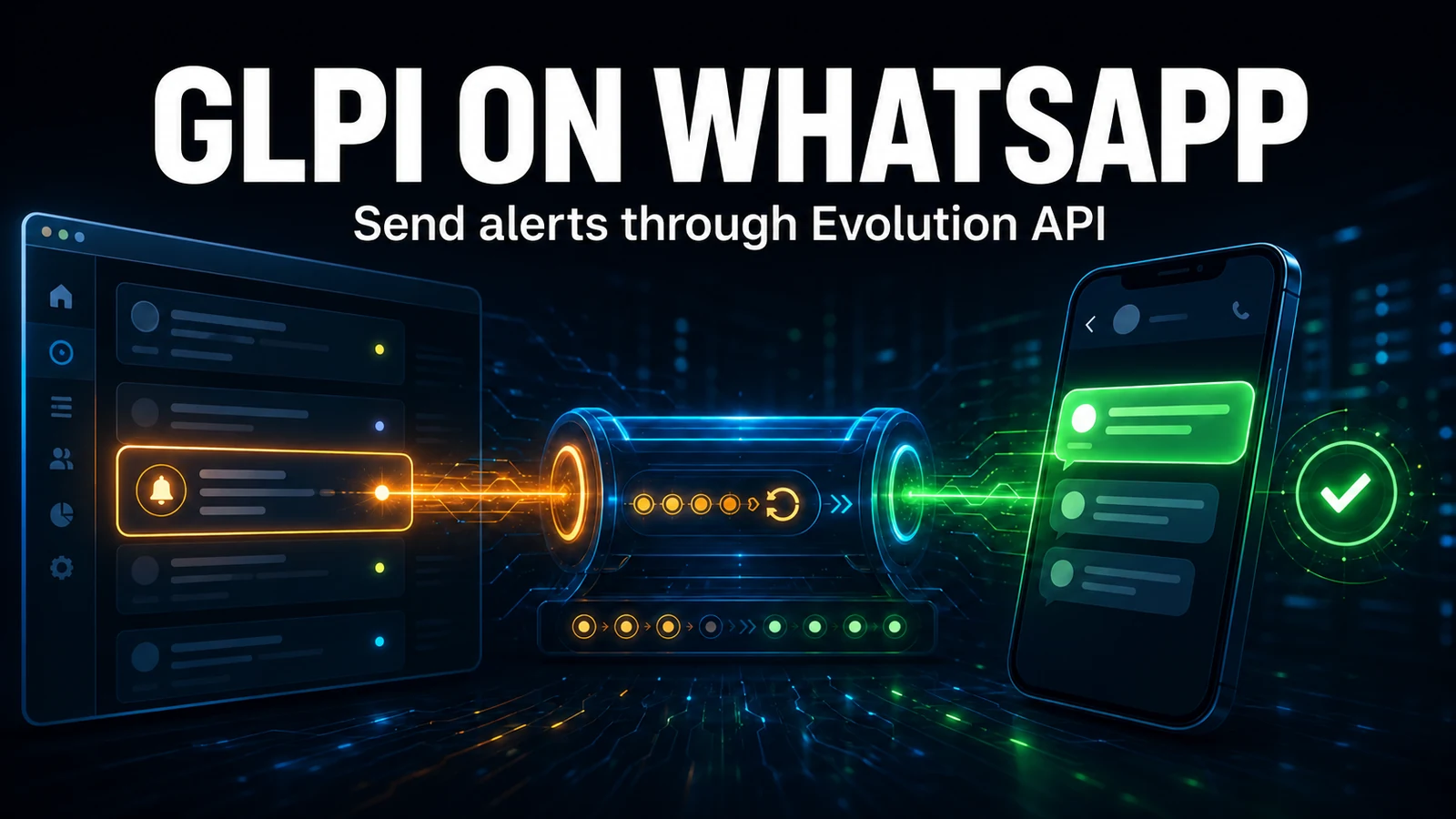 GLPI notifications on WhatsApp with the Evolution API
