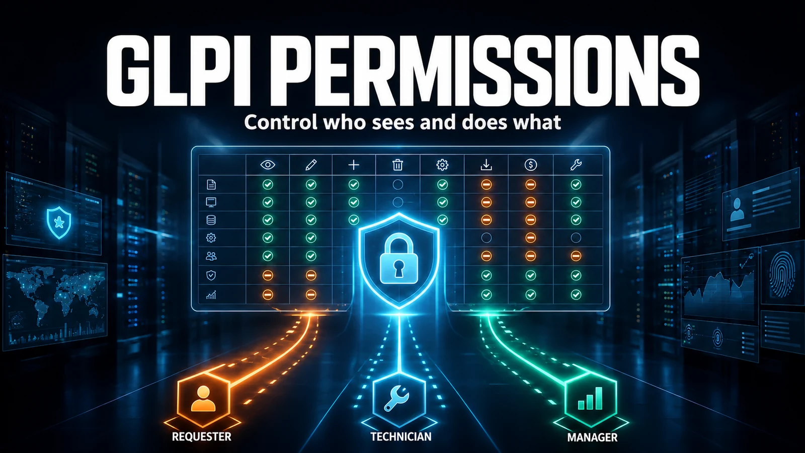 GLPI Profiles and Permissions: Access Control in Practice