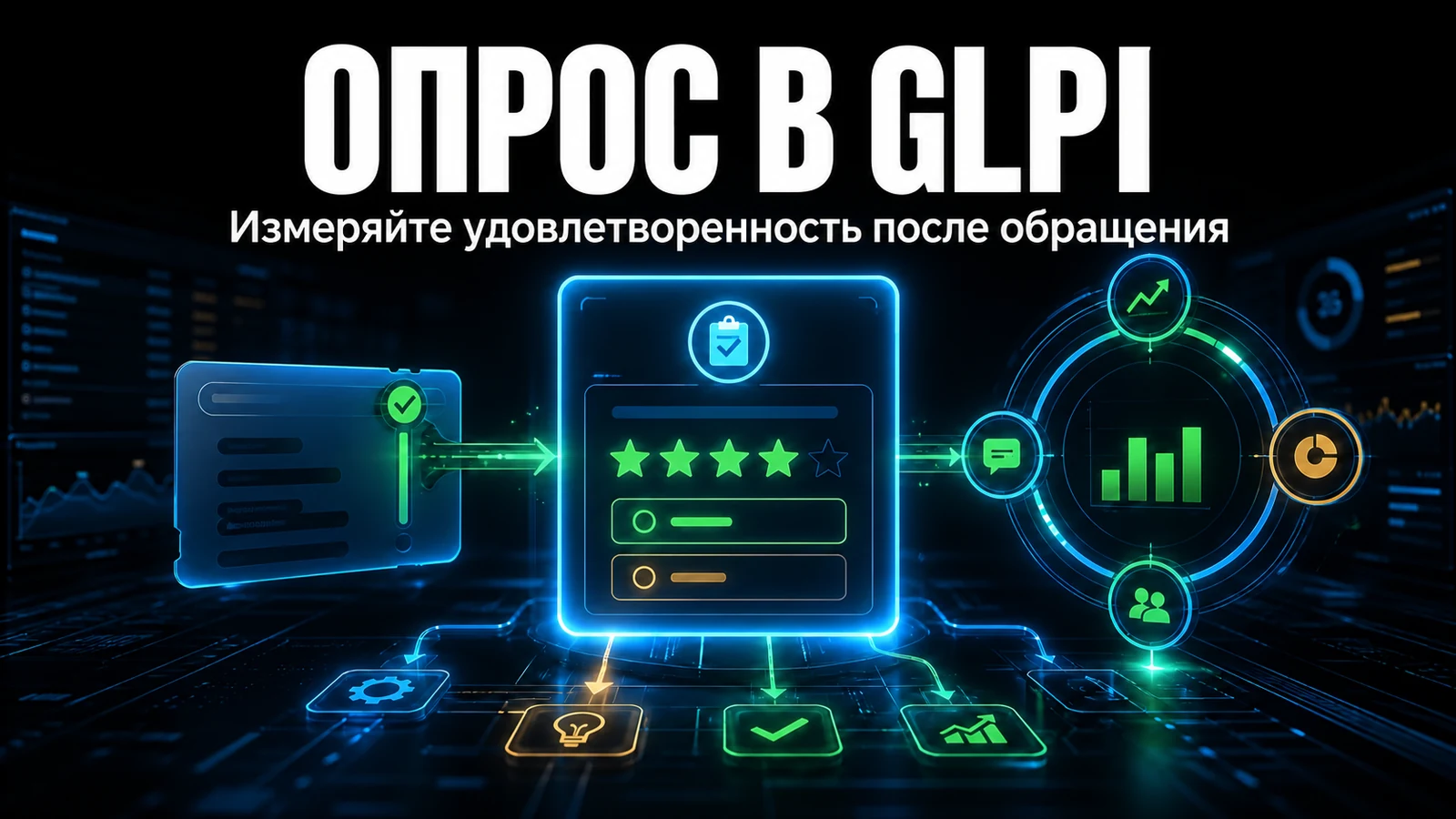 Как настроить опрос удовлетворённости в GLPI