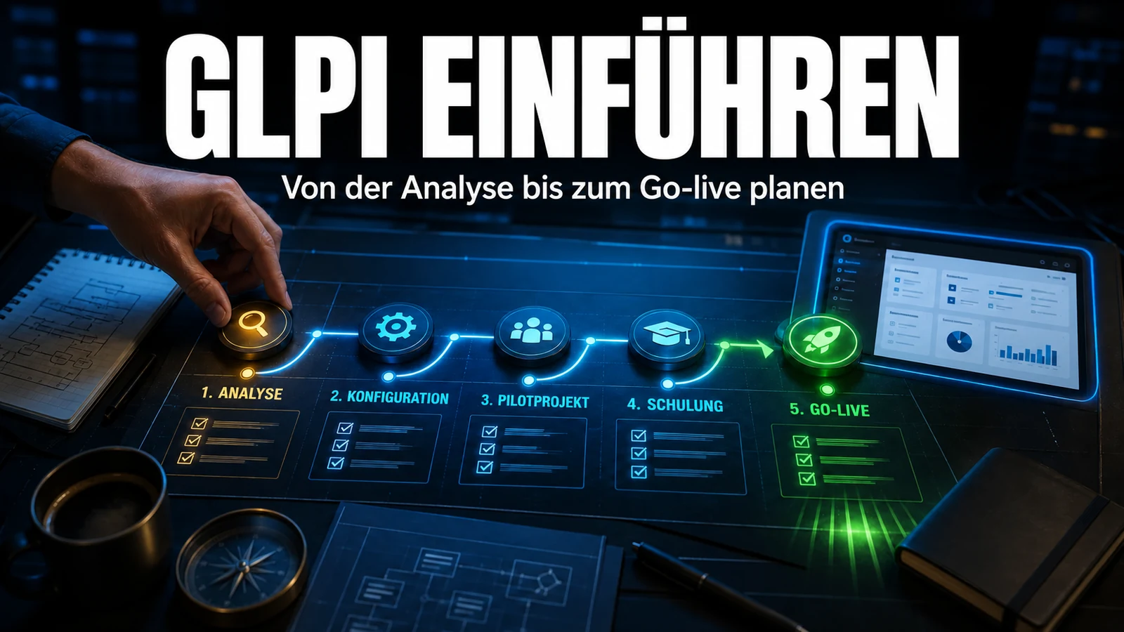 GLPI-Einführung planen: die vollständige Checkliste