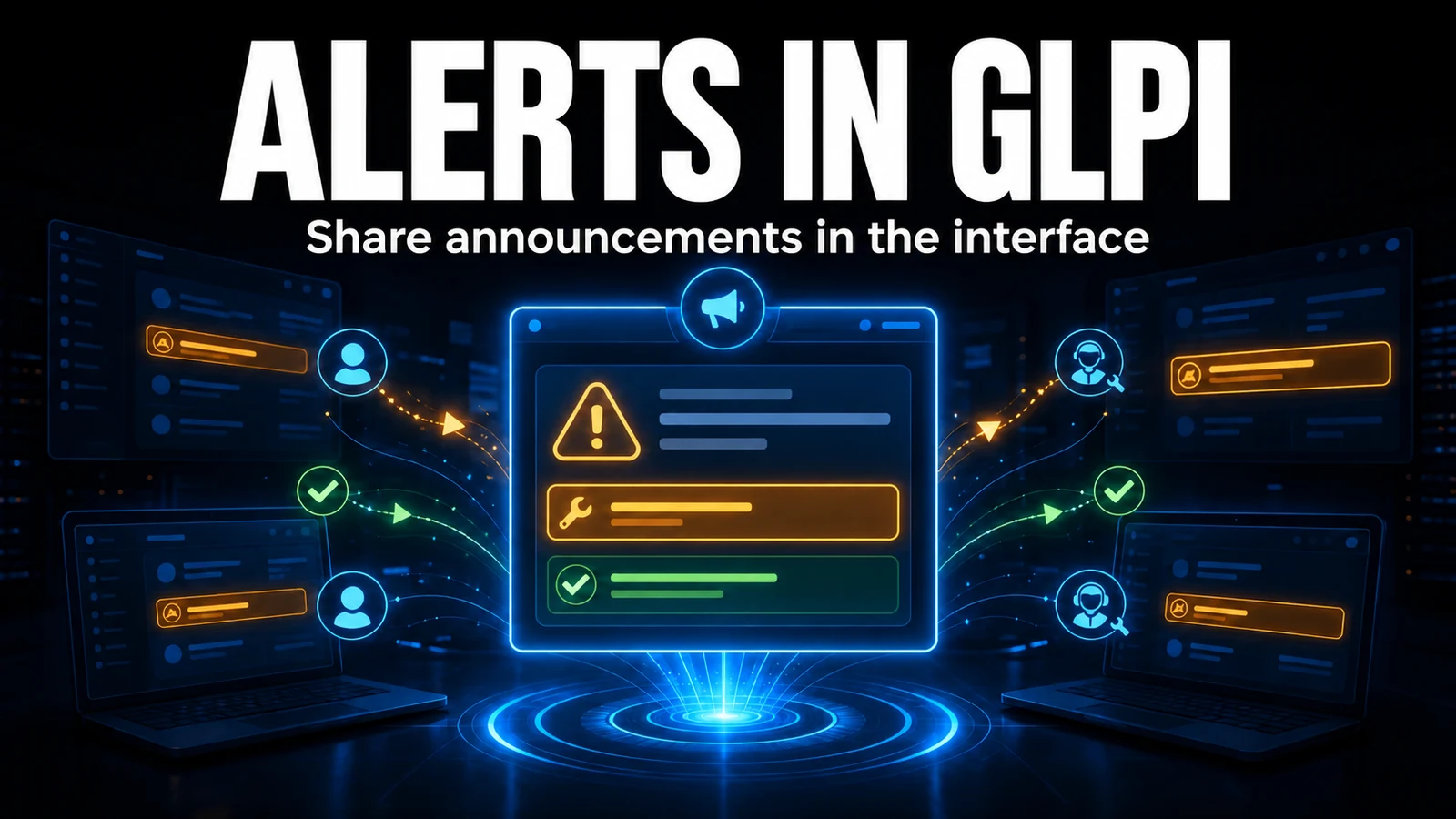 News Plugin: Alerts and Announcements in GLPI