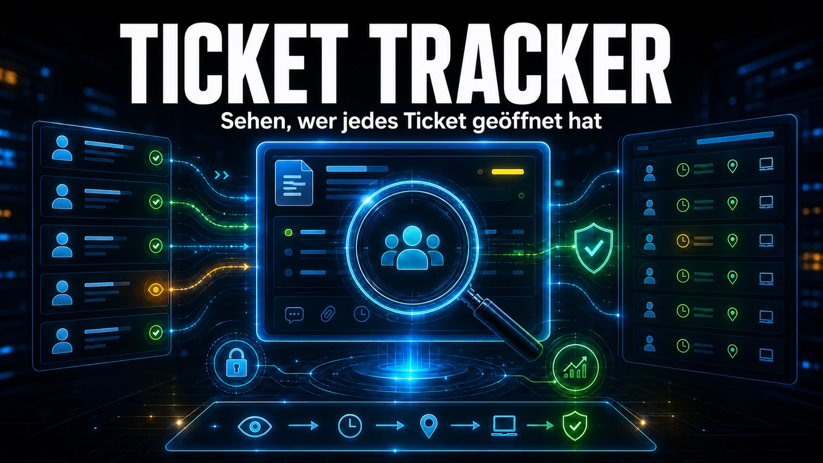 Nachverfolgen, wer welches Ticket in GLPI angesehen hat, mit Ticket Tracker