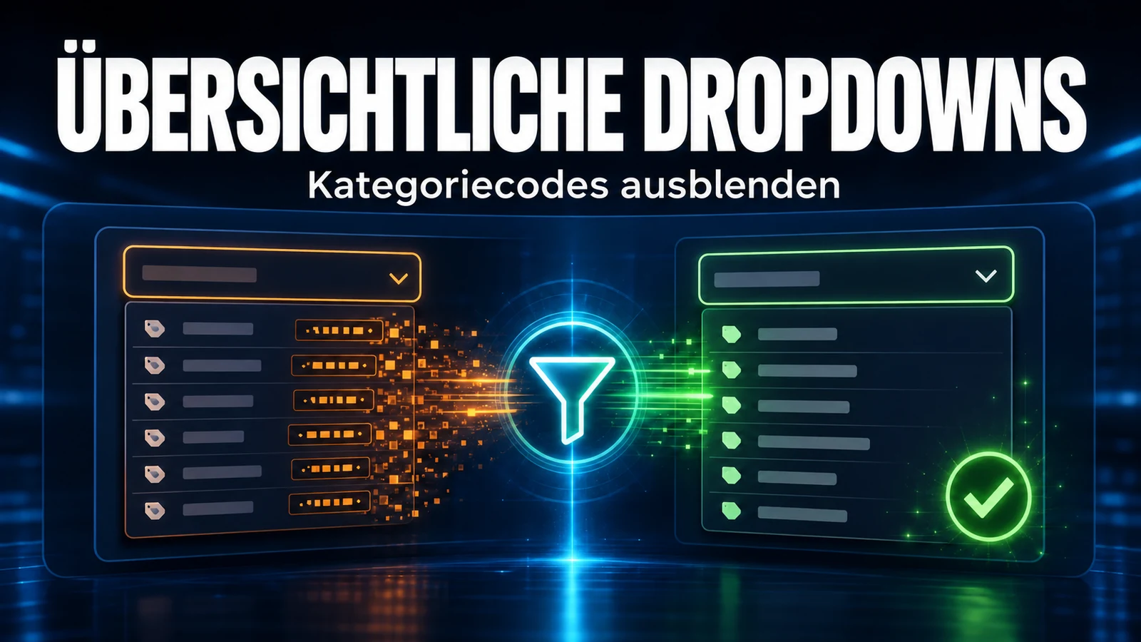 So entfernen Sie den Kategoriecode aus den Dropdowns von GLPI 11