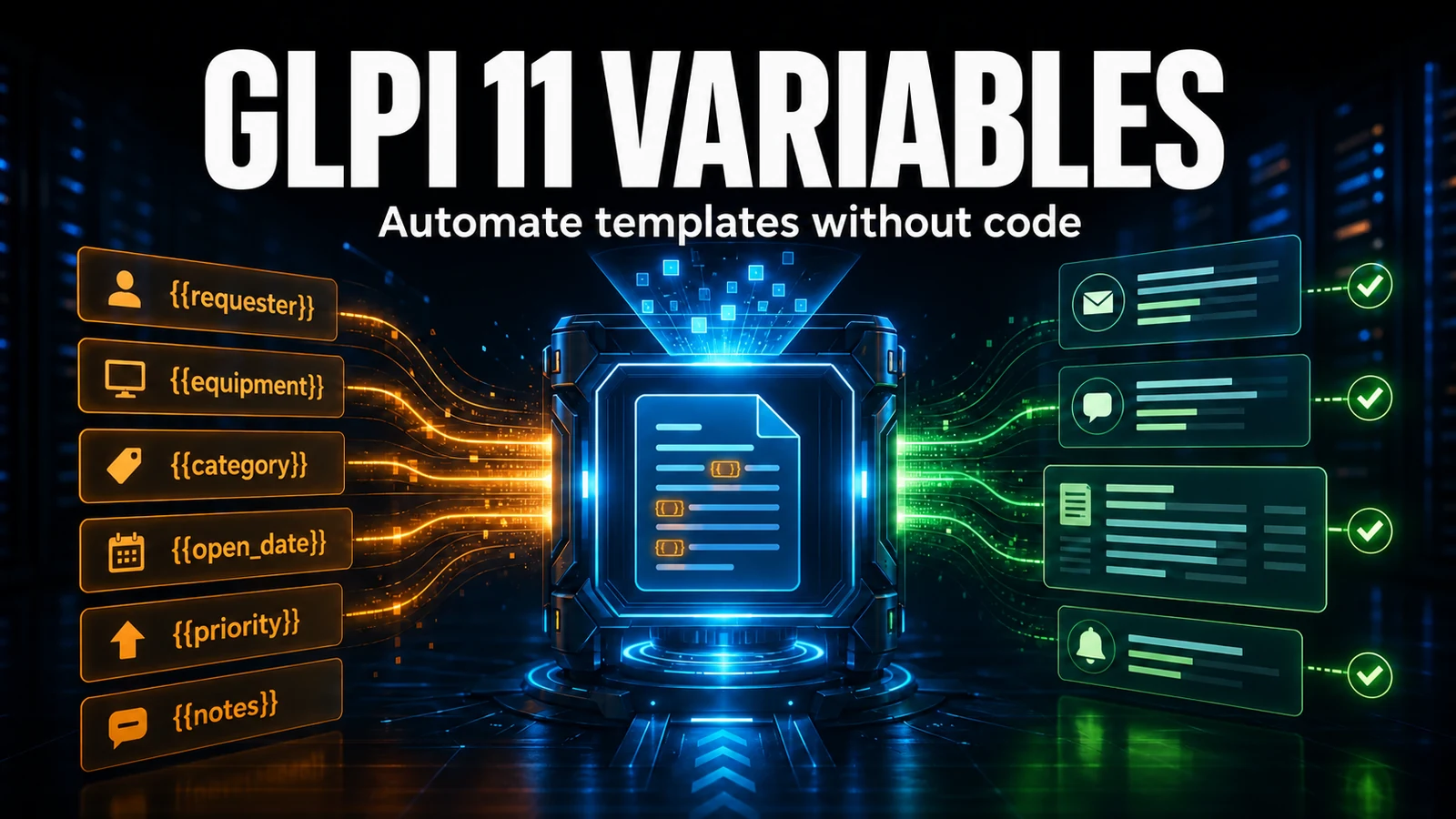 Automation Variables and Templates in GLPI 11