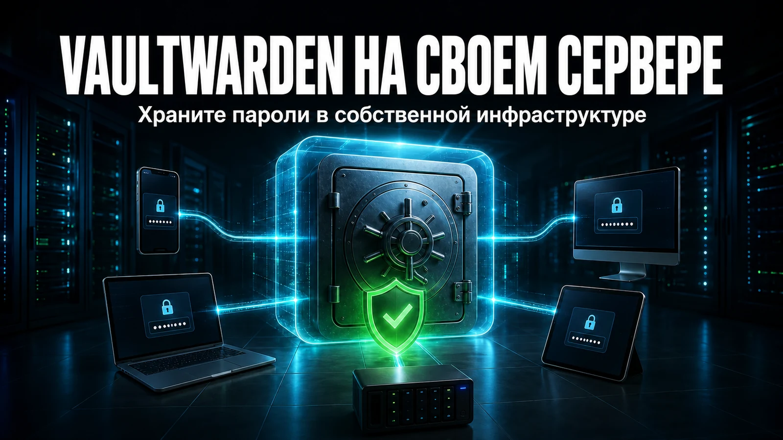 Vaultwarden: self-hosted менеджер паролей, совместимый с Bitwarden