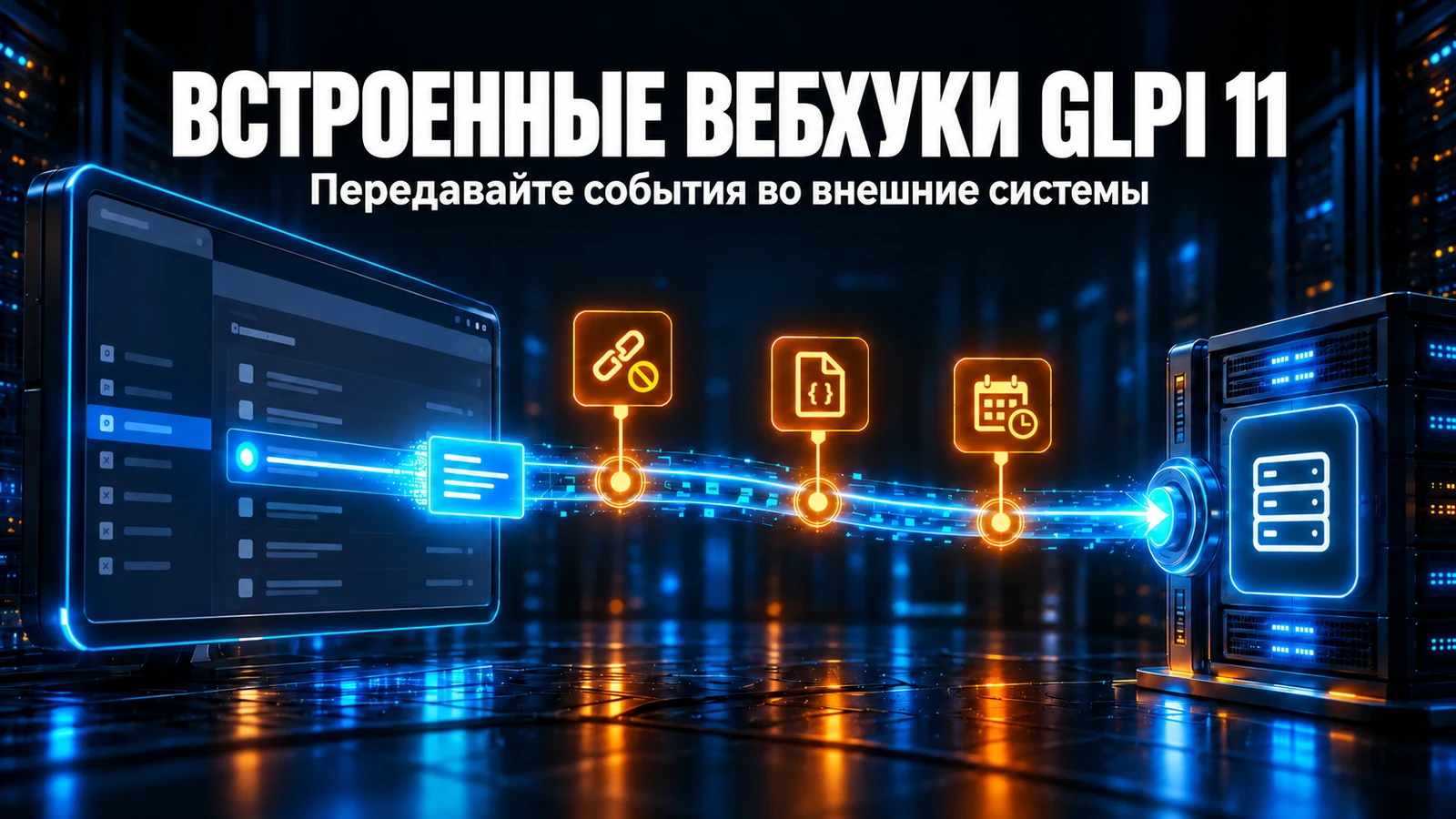 Встроенные вебхуки GLPI 11: как настроить и 3 детали, которые блокируют интеграцию